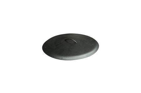 Hearth Products Controls Round Aluminum Fire Pit Cover, 24 Inch, Black