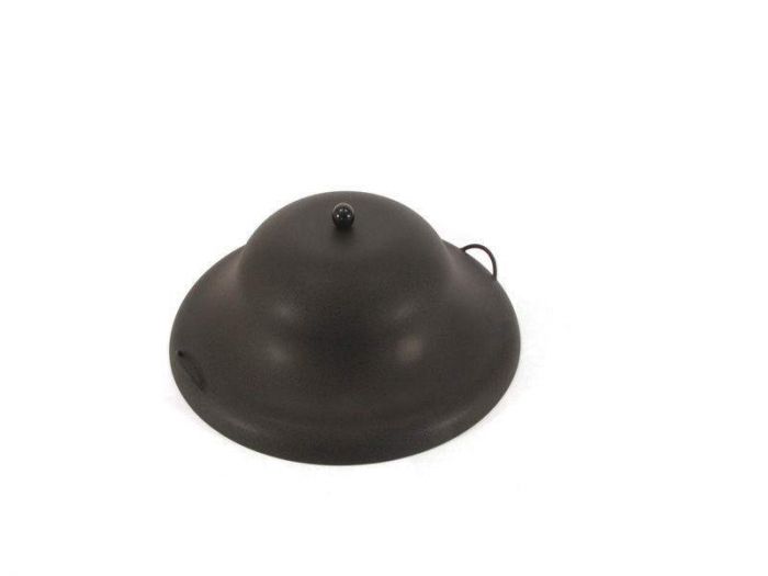 Hearth Products Controls Round Aluminum Fire Pit Cover, 33 Inch, Black