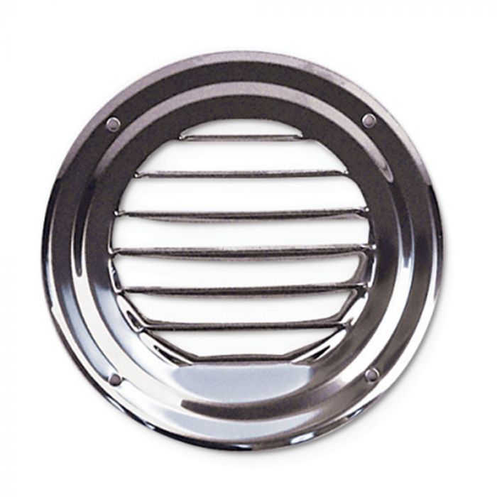 Grand Effects SSVG5R Round 5Inch Stainless Steel Vent Cover for Fire Pit Burner Inserts