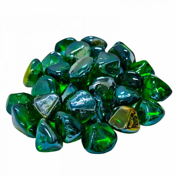 Real Fyre GLD-10-E Emerald Diamond Nuggets, 10 Pounds