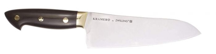 Zwilling J.A. Henckels Bob Kramer Carbon Steel 7-Inch Santoku Knife