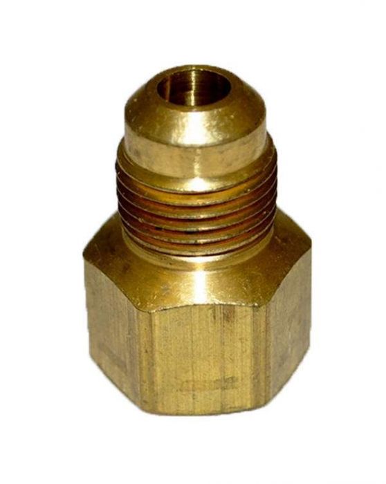 HPC Adaptor Brass Fitting, 3/8-Inch Tube, 1/2-Inch FIP