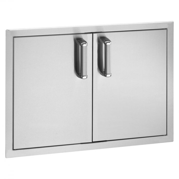 Fire Magic Premium Flush Double Doors with Tank Tray and Dual Drawers, 21x30.5 Inch