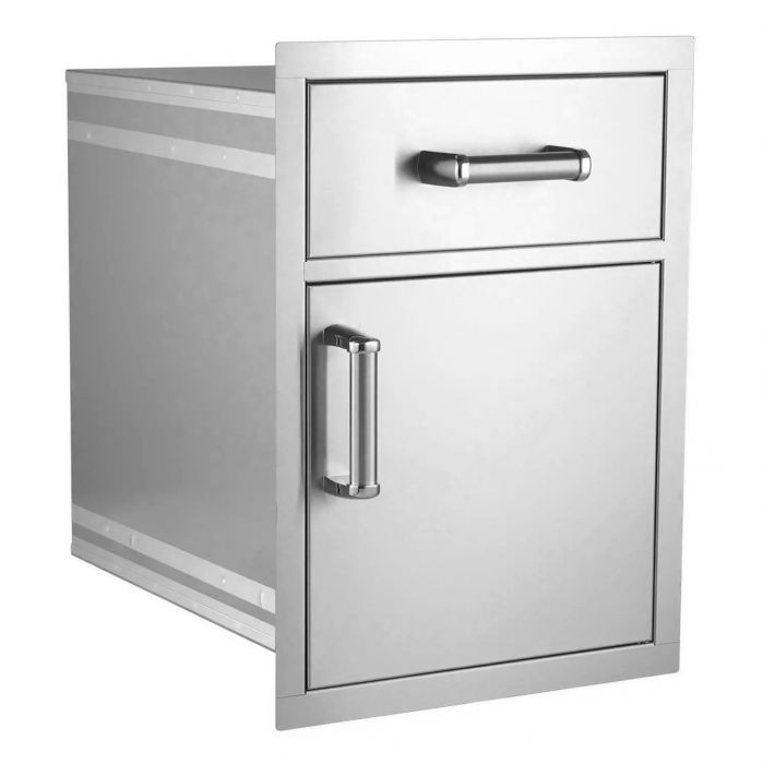 Fire Magic Premium Flush Medium Pantry Door and Drawer Combo