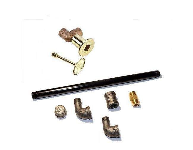 Hearth Products Controls Gas Log Lighter Burner Kit with Valve