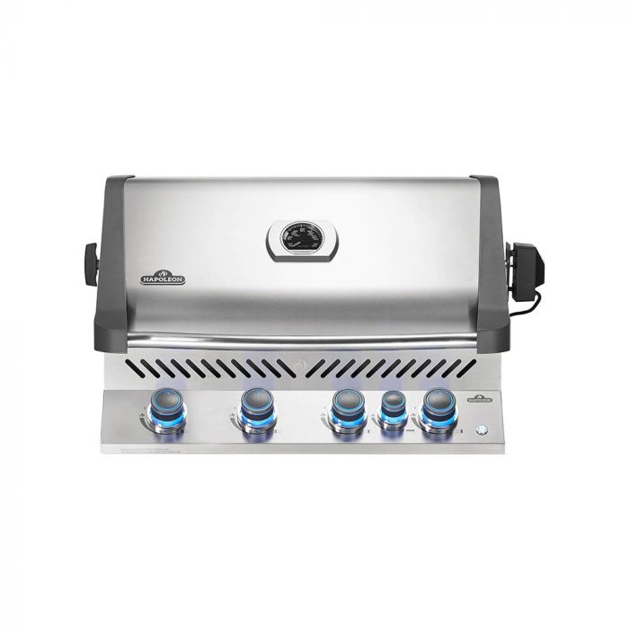 Napoleon BIP500RBSS-3 Prestige 500 Built-In Gas Grill with Rotisserie
