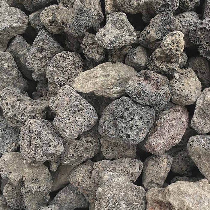 Warming Trends 30-Pounds of 1-1.5 Inch Lava Rock, Black