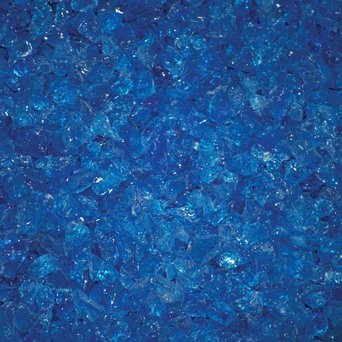 Warming Trends 1-Pound Recycled Fireglass, 3/4-Inch, CO Blue 3