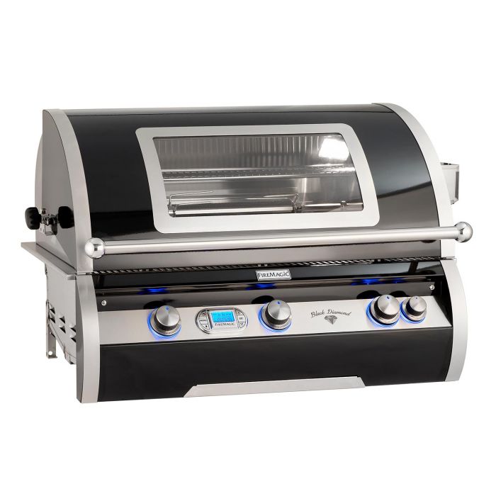 Black Earth Grills Built-in Natural Gas Hybrid Grill Grill Head ONLY