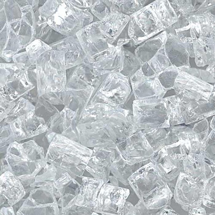 Hearth Products Controls 1/4 Inch Decorative Fire Glass, 10 Pounds, Starfire