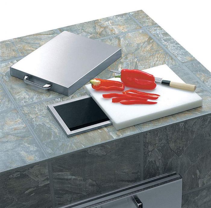 Lynx Countertop Trash Chute With Cutting Board And Cover
