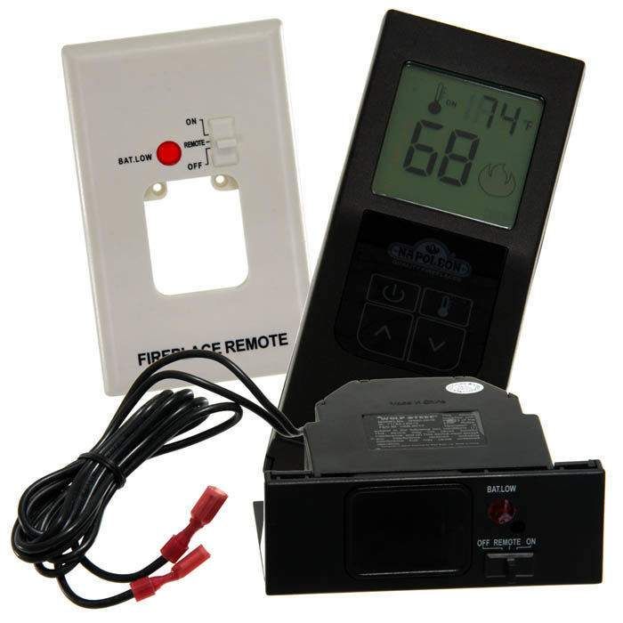Napoleon F60 On/Off Fireplace Remote Control with Timer/Thermostat