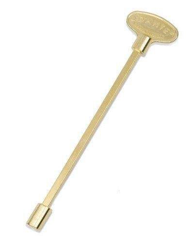 Midwest Hearth Universal Valve Key for Gas Fire Pits and Fireplaces Polished Chrome 12-Inch 