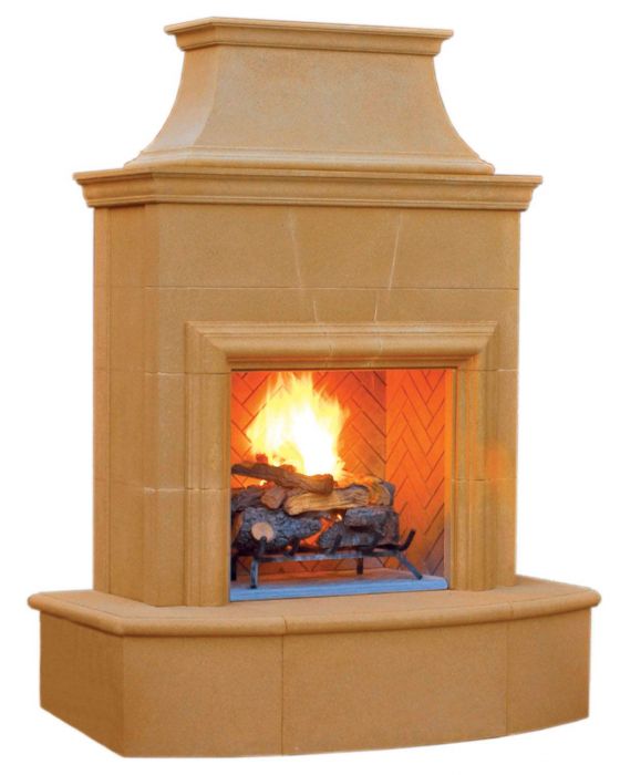 American Fyre Designs Petite Cordova Outdoor Gas Fireplace