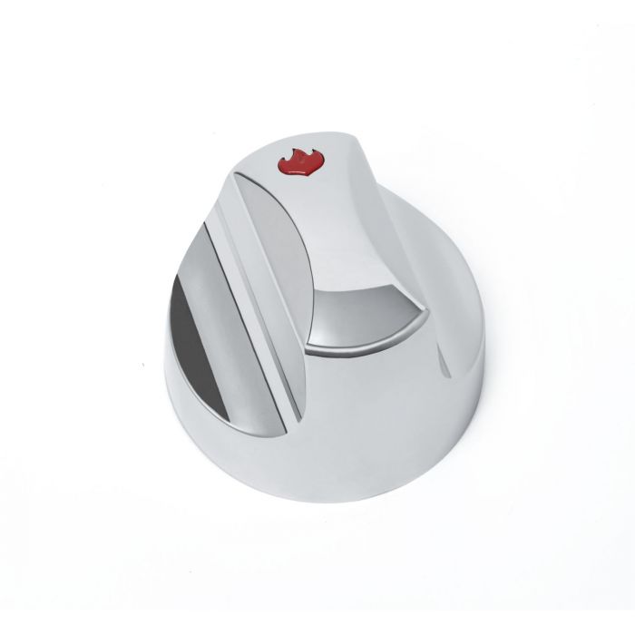 Napoleon S88006 Small Control Knob with a Red Flame for Rogue Series