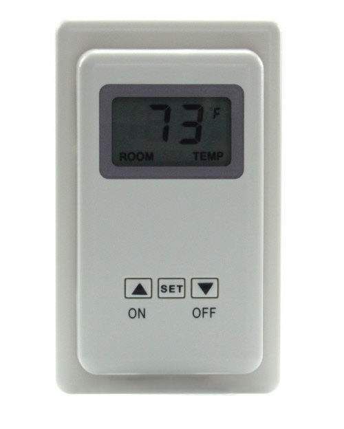 Skytech TS-3 Wired Wall Mounted Thermostat Fireplace Control - Front
