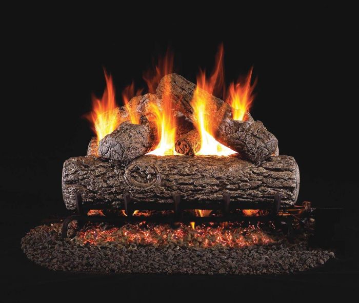 Real Fyre R Golden Oak Vented Gas Log Set