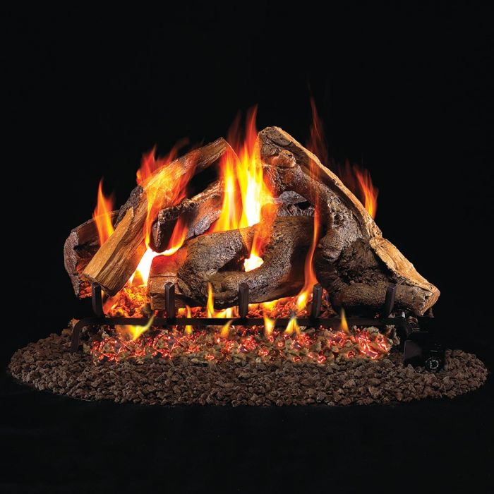 Real Fyre WS Woodstack Stainless Steel Vented Gas Log Set, ANSI Certified