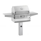 Fire Magic Legacy Charcoal Grill On In-Ground Post