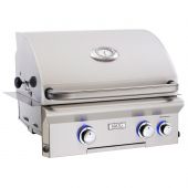 American Outdoor Grill "L" Series 24 Inch Built-In Gas Grill - Pictured With Optional Rotisserie Kit