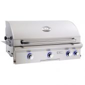 American Outdoor Grill "L" Series 36 Inch Built-In Gas Grill - Pictured With Optional Rotisserie Kit