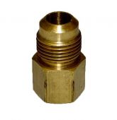 HPC Adaptor Brass Fitting, 1/2-Inch Tube, 1/2-Inch FIP