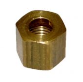 HPC Brass Compression Nut, 1/4-Inch