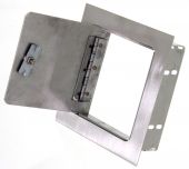 Hearth Products Controls Recessed Mount Stainless Steel Access Door, 6x6 Inch