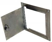Hearth Products Controls Surface Mount Stainless Steel Access Door, 8x8 Inch