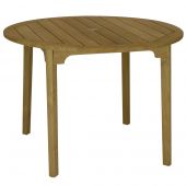 Royal Teak Collection ADCHT50 Round Admiral Teak Counter Height Table, 50-Inch