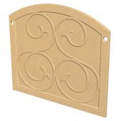 American Fyre Designs Fireplace Protector Plate for AFD Fireplaces
