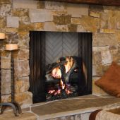 Majestic ASH36 Ashland 36-Inch Radiant Wood Burning Fireplace