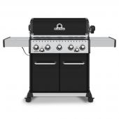 Broil King BR-590 Baron 590 Pro Stainless Steel 5-Burner Gas Grill with Rotisserie and Side Burner, 63-Inches