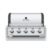 Broil King RG-S520 Regal S520 Stainless Steel 5-Burner Built-In Gas Grill Head, 37-Inches