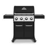 Broil King CRN-420 Crown 420 Black 4-Burner Gas Grill, 57-Inches
