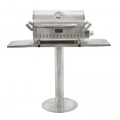 Blaze BLZ-1PRO-PRT-LP Professional Portable Grill on 17-Inch Pedestal with Side Shelves, Propane