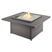 The Outdoor GreatRoom Company BRK-2424-19-K Brooks Square Gas Fire Pit Table, 40.3x40.3-Inches