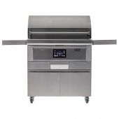 Coyote Stainless Steel Freestanding Pellet Grill, 36-Inch (C1P36-FS)