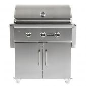 Coyote C-Series Stainless Steel Freestanding Gas Grill, 34-Inch (C2C34-CT)