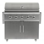 Coyote C-Series Stainless Steel Freestanding Gas Grill, 42-Inch (C2C42-CT)