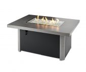 The Outdoor GreatRoom Company CAD-1224x Caden Fire Pit Table, 44x32-Inches