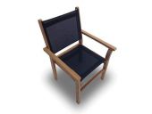 Royal Teak Collection CAP Captiva Sling Stacking Chair