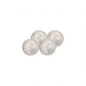 Grand Canyon CB6-4-SIL 4-Piece Silver Cannon Ball Set, 6-Inches