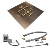 Crossfire by Warming Trends CFB-P24VIK 24 Volt Hot Surface Electronic Ignition Original Brass Gas Fire Pit Burner Kit