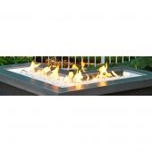 The Outdoor GreatRoom Company CFP1242L Crystal Fire Plus Stainless Steel Gas Burner, L-Shaped