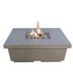 American Fyre Designs Contempo Chat Height Fire Table, Square