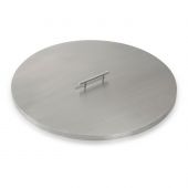 American Fireglass Drop-In Pan Cover, Round, 25 Inch