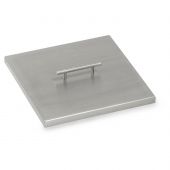 American Fireglass Drop-In Pan Cover, Square, 12 Inch