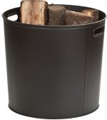 Dagan DG-1540 Black Log Bucket, 17-Inches