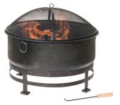 Dagan DG-FP-1025 Cauldron Style Wood Burning Fire Pit